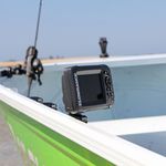 Railblaza Hook 2 Adaptor with Lowrance Fishfinder
