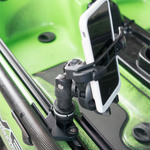 Railblaza Quickgrip Paddel Clip zum Halten eines Smartphones