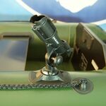 Railblaza RIBPort in black with rod holder