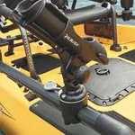 Railblaza Railmount 32-41 in black with rod holder