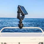 Railblaza HEXX RailMount 25 with Fishfinder
