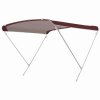 Bimini-Top ELEGANCE with 2 arches / height 140 cm - width 150 cm bordeaux