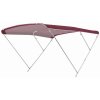 Bimini-Top ELEGANCE with 3 arches / height 115 cm - width 150 cm red