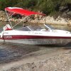 Bimini-Top ELEGANCE with 3 arches / height 140 cm - width 150 cm grey