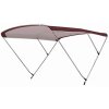 Bimini-Top / pare-soleil SPORT avec 4 arceaux / hauteur 115 cm - largeur 170 cm bordeaux