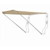 Bimini-top / pare-soleil JOLLY pour porte-équipements / arceau de sécurité « GOMMONE » largeur 145 cm - beige