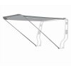 Bimini-Top / pare-soleil JOLLY pour porte-équipement / arceau de sécurité « GOMMONE » largeur 145 cm - argent