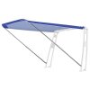 Bimini-Top / pare-soleil UNIVERSEL pour porte-équipement / arceau de sécurité « BARCA » largeur 170 cm - lagune