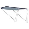 Bimini-Top / pare-soleil UNIVERSEL pour porte-équipements / arceau de sécurité « BARCA » largeur 215 cm - bleu