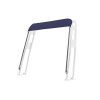 Bimini-Top / pare-soleil UNIVERSEL pour porte-équipements / arceau de sécurité « BARCA » largeur 215 cm - bleu