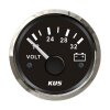 Voltm&egrave;tre KUS 8-16 volts - noir