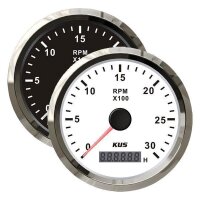 Compte-tours KUS avec compteur dheures de service pour...