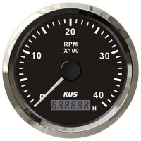 Compte-tours KUS avec compteur dheures de service pour...
