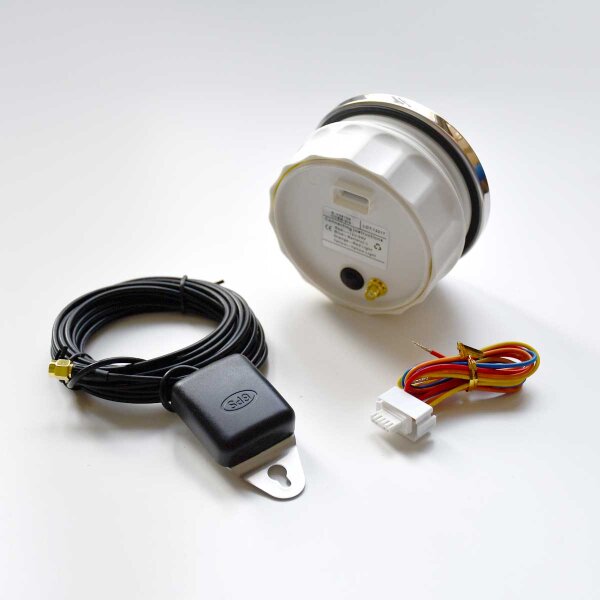 Compteur de vitesse numérique KUS GPS avec affichage du cap, de la vitesse et de la distance parcourue