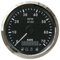 Compte-tours KUS avec compteur dheures de service pour...