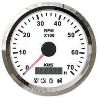 Compte-tours KUS avec compteur dheures de service pour...