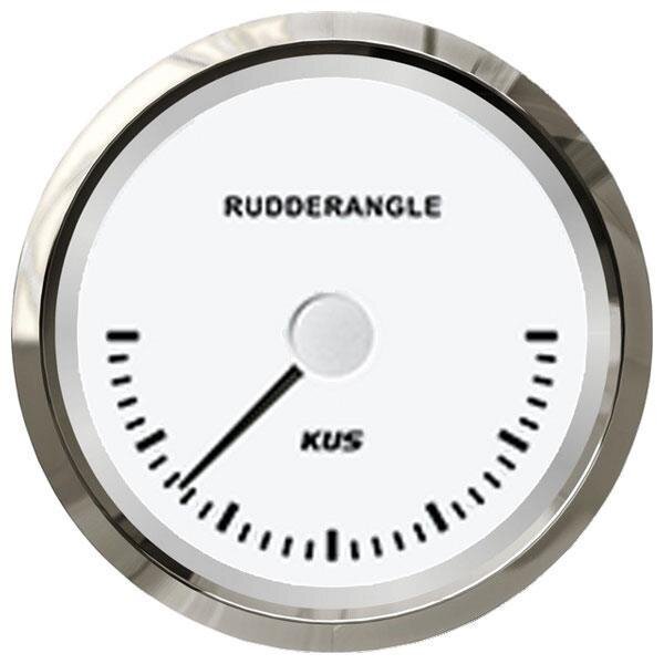 Indicateur de position du gouvernail KUS (grand) - blanc