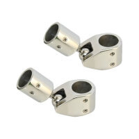 Stainless steel railing mount fitting set with swivel...