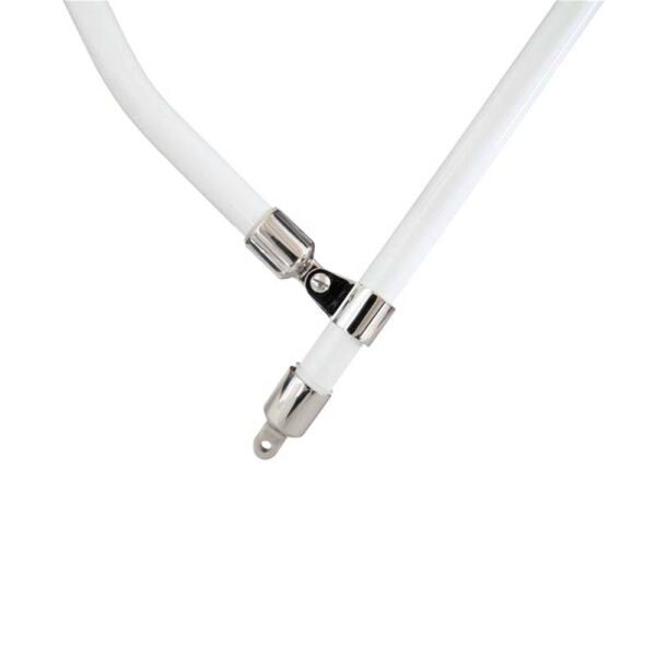 Bimini-Top CHIC with 3 arches / height 95 cm - width 215 cm white
