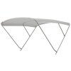 Bimini-Top / taud ROYAL avec 3 arceaux Hauteur 115 cm - Largeur 215 cm -  Argent (5035)