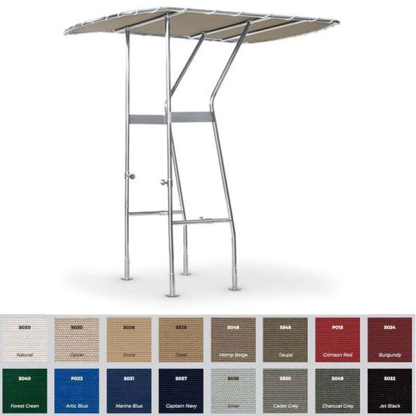 T-Top / Taud de soleil pour bateaux de pêche / Console centrale