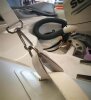 Adaptateur de sangle pour bateaux pneumatiques permettant de tendre les tauds bimini