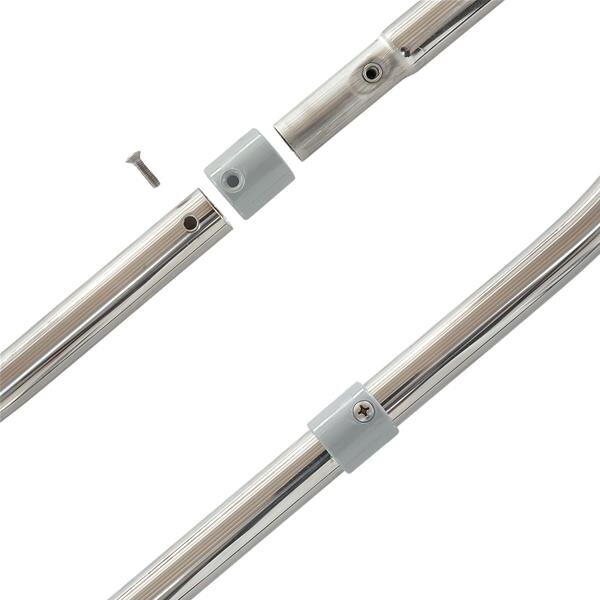 Bimini-Top / Pare-soleil LOOK UP avec 3 arceaux / Hauteur 95 cm - Largeur 215 cm - Dune (5026) / Beige (5378)