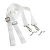 Kit de sangles pour tauds bimini - blanc
