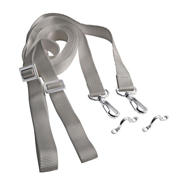 Kit de sangles pour tauds bimini - gris