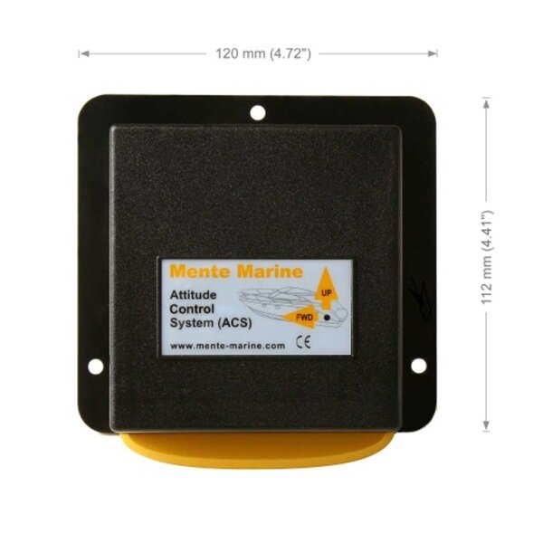 Commande automatique des volets compensateurs Mente Marine ACS A (roulis / tangage)