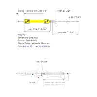 Hydrodrive MSD70-TF Stern-Drive kit for boats up to 12 m...
