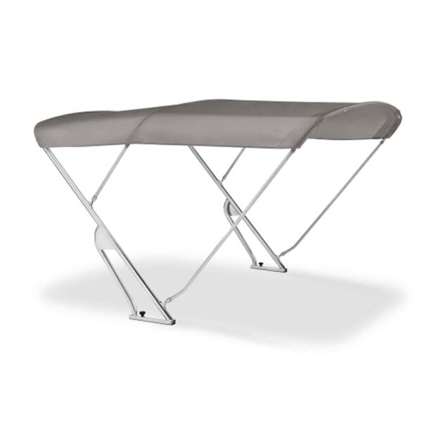 Bimini-Top / pare-soleil STRANGE avec support dappareils / largeur 170 cm - Cadet Grey 5530