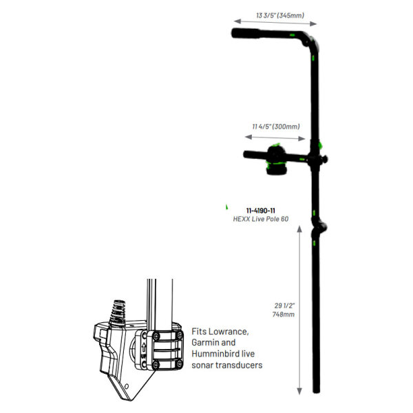 Railblaza HEXX Live Pole 60
