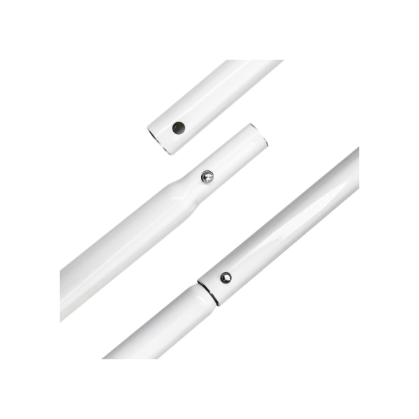 Bimini-Top ELEGANCE PLUS with 3 arches / Height 115 cm - Width 150 cm sky blue