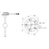 Capteur à tube plongeur KUS NMEA 2000 NS5 pour réservoirs de carburant et deau