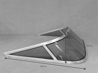 Pare-brise / vitre avant pour bateaux de plaisance
