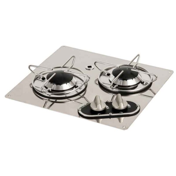 wo-burner cooktop 350x320 mm
